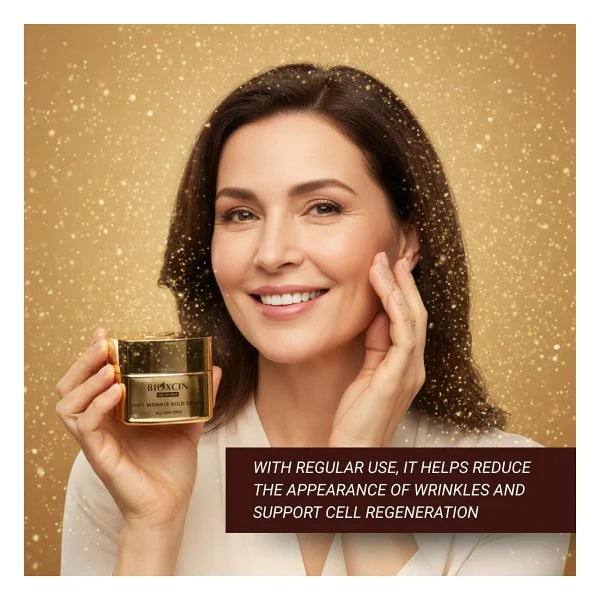Bioxcin Age Reverse Kırışıklık Karşıtı Altın Krem 50 Ml - Görsel 5