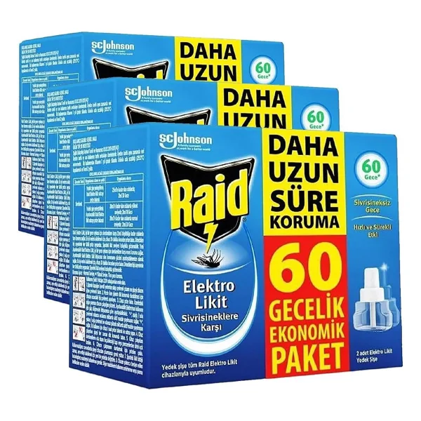 Raid Elektro Likit 2 Yedek 60 Gece - Görsel 4