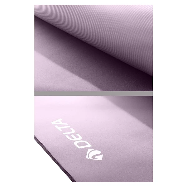 Delta Konfor Zemin 10 Mm Taşıma Askılı Pilates Minderi Yoga Matı, Lila, 10 Mm - Görsel 3