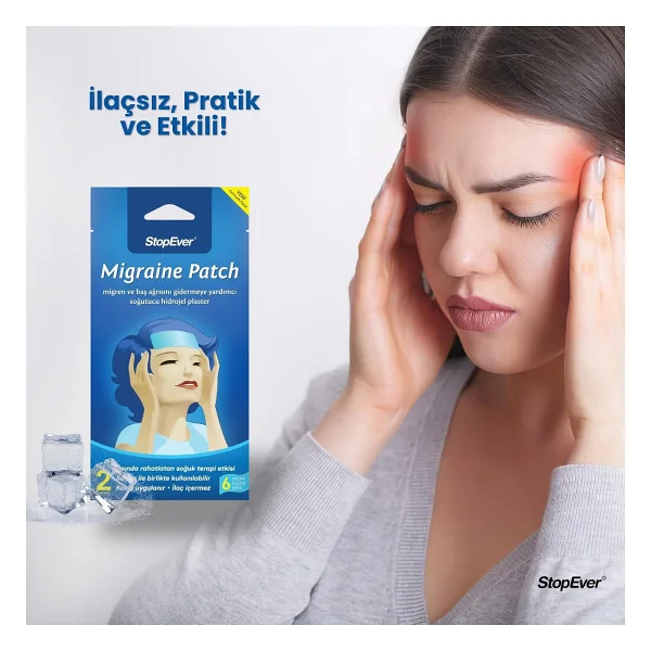 StopEver Diamond Touch Göz Maskesi ve Cooling Patch Soğutucu Hidrojel Plaster 2'li Set - Görsel 4