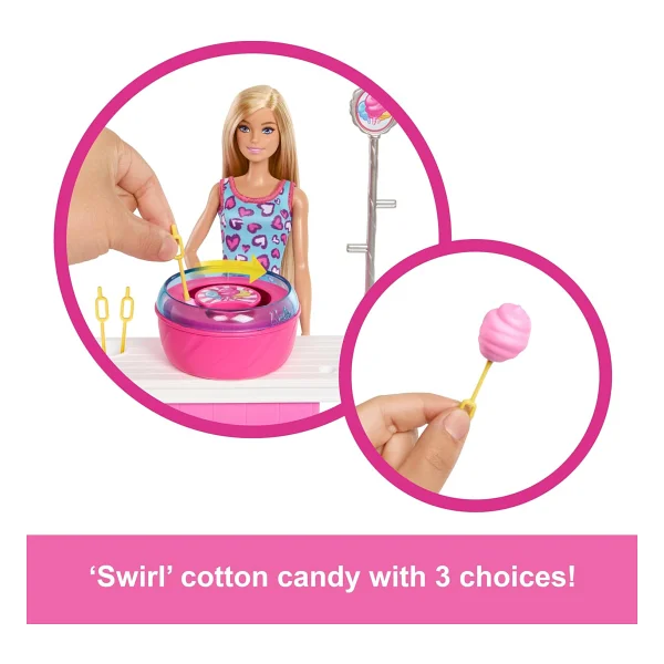 Barbie Mysteries Beach Detectives Ödüller ve Oyun Kabini JFV67 - Görsel 4