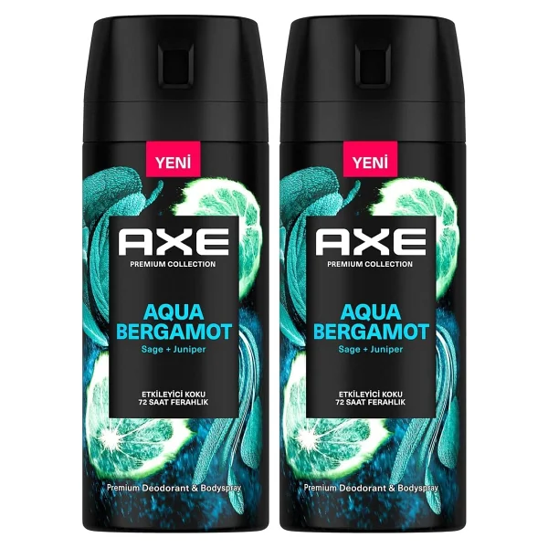 Axe Premium Collection Aqua Bergamot 150 Ml Erkek Deodorant - Görsel 10