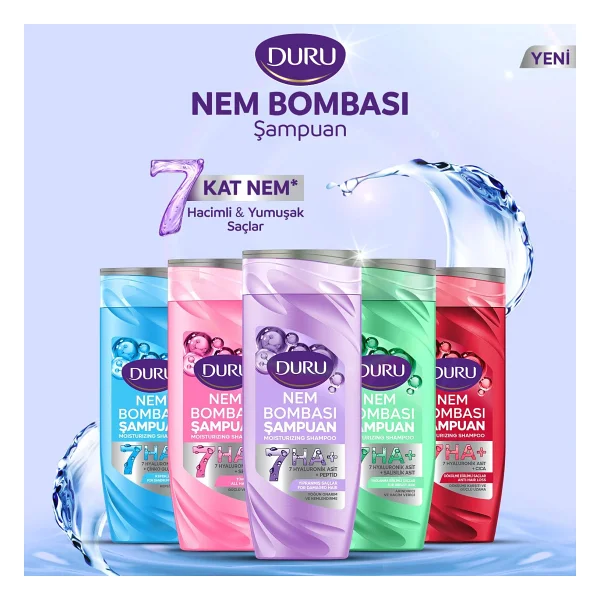 Duru Nem Bombası Yoğun Onarım & Nemlendirme 400 ml Şampuan - Görsel 10