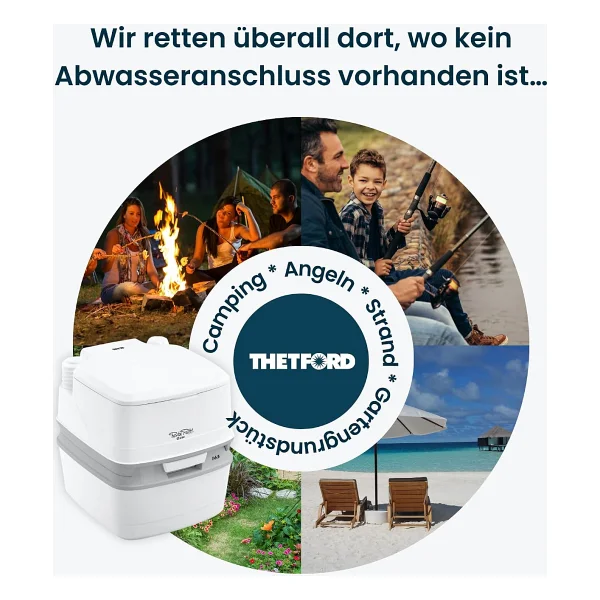 Thetford Porta Potti 165 21 Lt Portatif Kamp Tuvaleti - Görsel 8