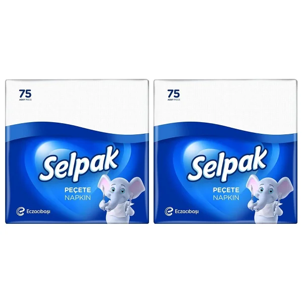 Selpak 75 Yaprak Kağıt Peçete - Görsel 2