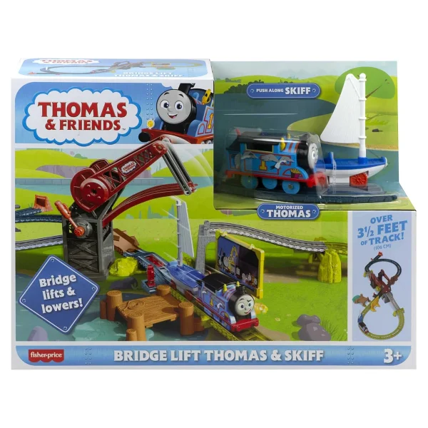Thomas Ve Arkadaşları Thomas Ve Skiff Açılır Köprü Macerası Hgx65 - Görsel 6