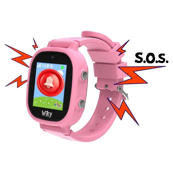 Wiky Watch 5e Pembe Akıllı Çocuk Saati - Görsel 4