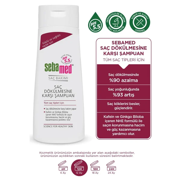 Sebamed 200 ml Saç Dökülmesine Karşı Şampuan - Görsel 2