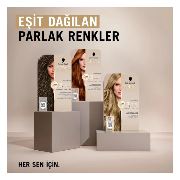 Schwarzkopf Creme Supreme Saç Boyası - Görsel 9