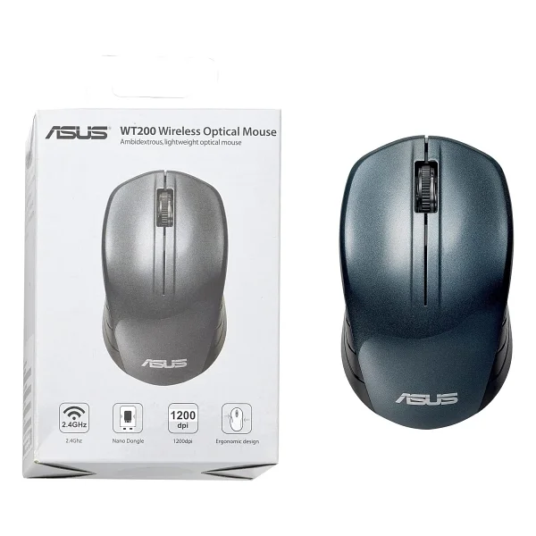 Asus Wt200 Ergonomik Optik Kablosuz Mouse - Görsel 7