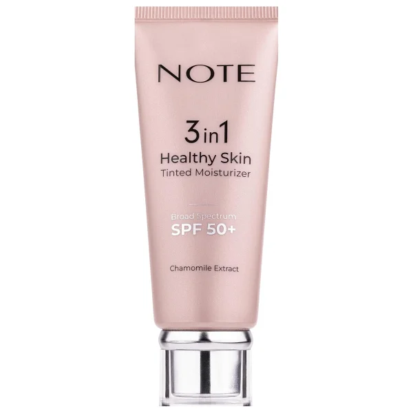 Note 3 İn 1 Glowing Skin Tinted Moisturizer Spf 50 30 Ml Likit Highlighter - Görsel 6