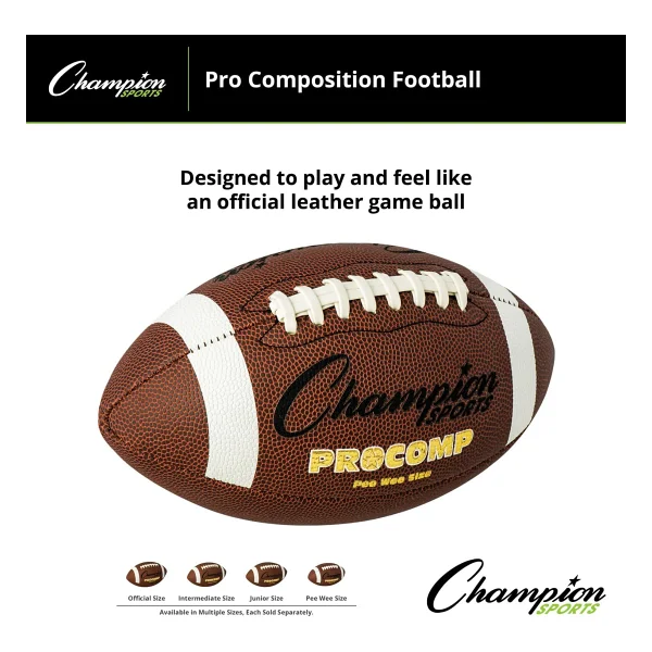 Champion Sports Çiş Küçük Boyut Pro Comp Futbol - Görsel 2