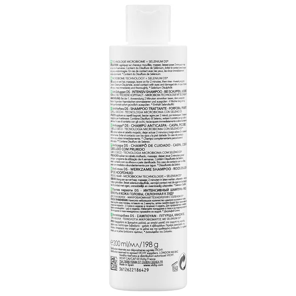 Vichy Dercos Anti-Dandruff Kuru Saçlar İçin 200 Ml Kepek Şampuanı - Görsel 7