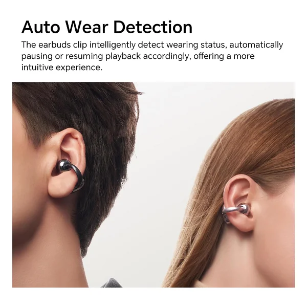 Honor Choice Earbuds Clip 2 Pro TWS Rose Gold Open Ear Bluetooth Kulaklık - Görsel 10