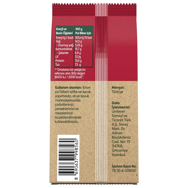 Knorr Pul Biber 65 Gr - Görsel 5