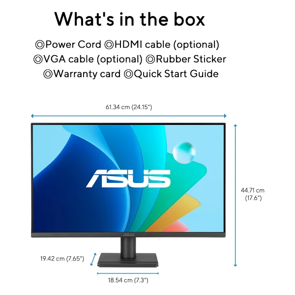 Asus Va279hg 27" 1 Ms Full HD Ips 120 Hz Oyuncu Monitörü - Görsel 8