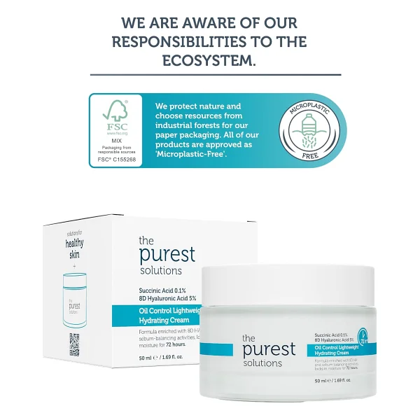 The Purest Solutions 72 Saat Etkili Sebum Dengeleyici Günlük 50 Ml Nemlendirici Krem - Görsel 5