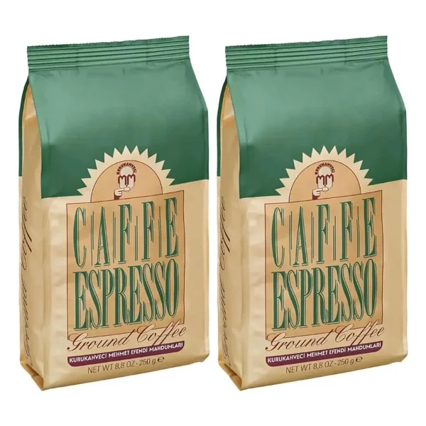 Kurukahveci Mehmet Efendi Espresso Kahve 250 gr - Görsel 10