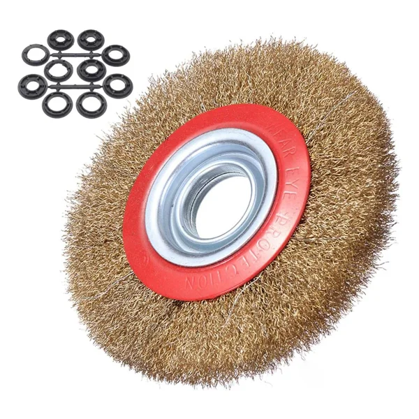 Gfb Saçaklı Daire Fırça 175 mm - Görsel 2