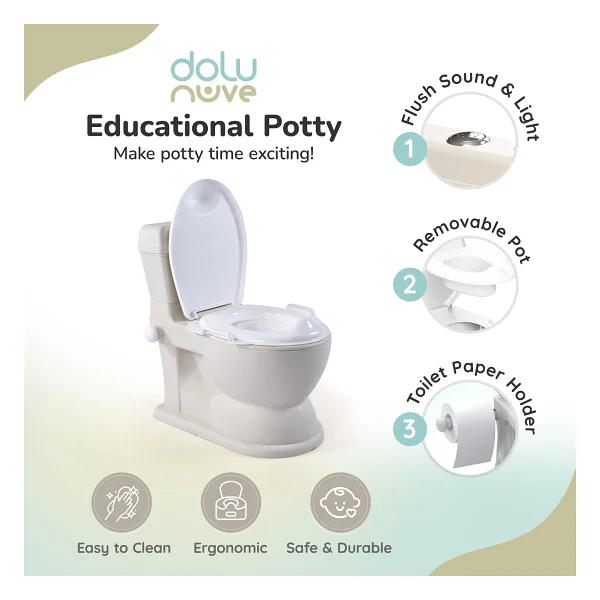 Dolu Nuve Potty 2'si 1 Arada Lazımlık - Görsel 3