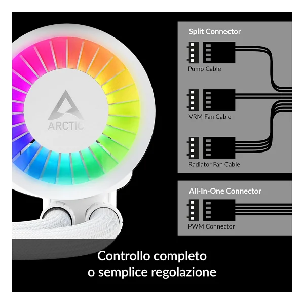 Arctic Liquid Freezer III 280 ARGB ACFRE00151A İşlemci Sıvı Soğutucu - Görsel 3