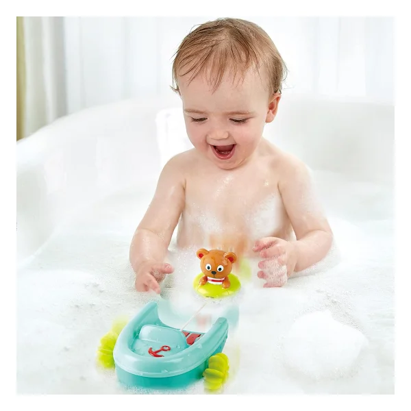 Hape Çek-Bırak Tekne Ve Ayıcık Banyo Oyuncağı - Görsel 4
