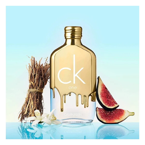 Calvin Klein Ck One Gold EDT 100 ml Parfüm - Görsel 2