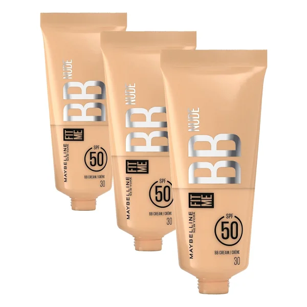Maybelline New York Fit Me Nude 30 Orta Ton Spf 50 30 Ml Bb Krem - Görsel 10