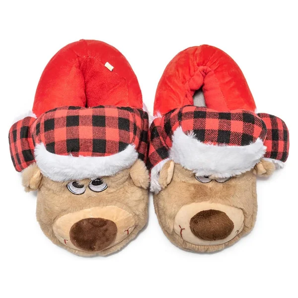 Twigy Goldi CC0506 Hayvanlı Kadın Panduf - Görsel 3