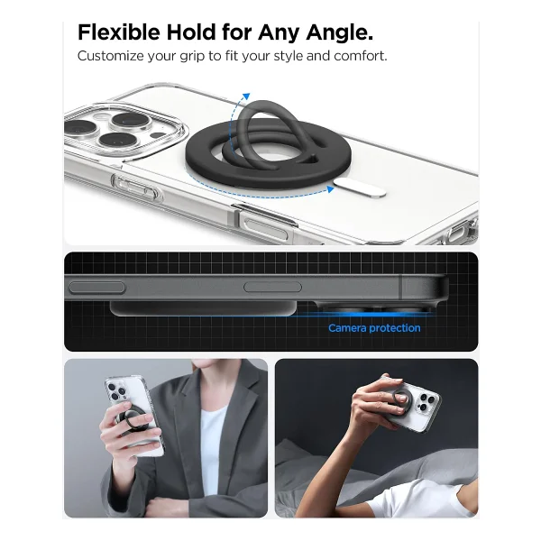 Spigen Magfit Amp0888 Magsafe Manyetik Telefon Tutucu - Görsel 5