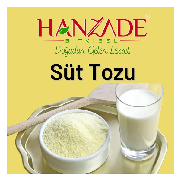 Hanzade Bitkisel Saf Süt Tozu 500 gr - Görsel 9
