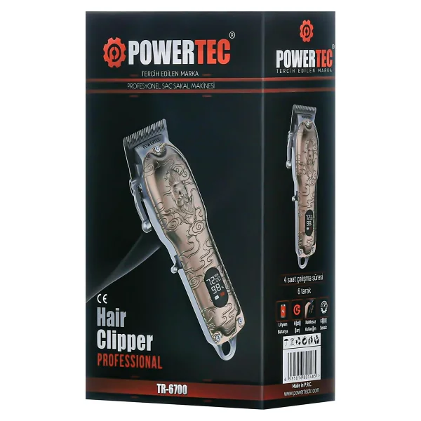 Powertec Tr 6700 Saç Kesme Makinesi - Görsel 9