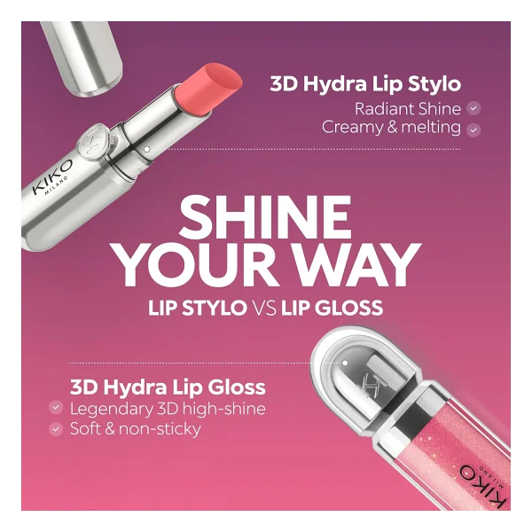 Kıko Milano 3d Hydra Lipgloss Nemlendirici Dudak Parlatıcısı 10 Sparkling Strawberry - Görsel 10