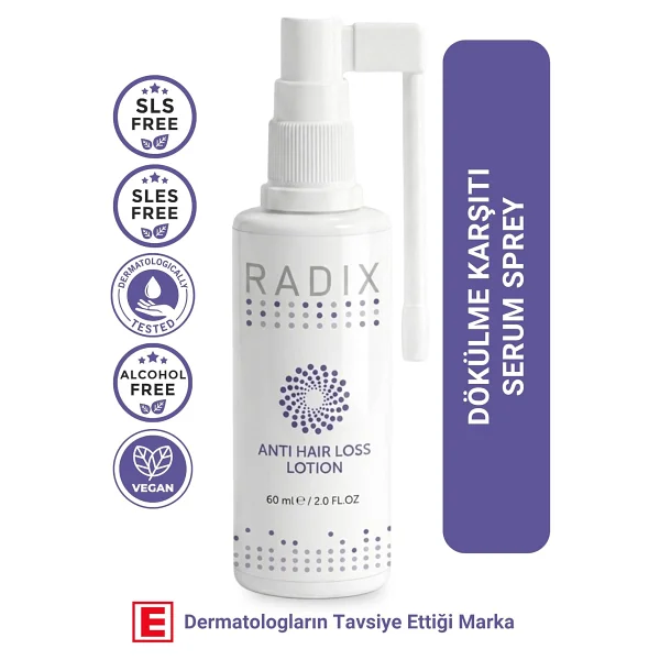 Radix Anti Hair Loss 60 Ml Dökülme Karşıtı Saç Losyonu - Görsel 8