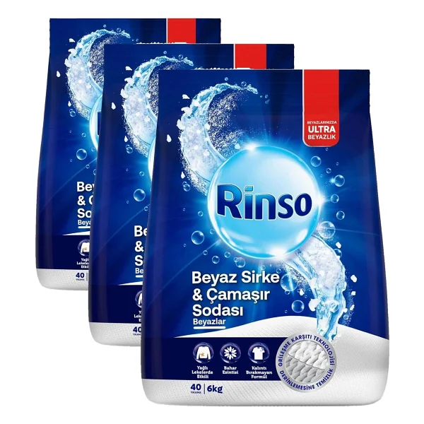 Rinso 8 Kg Toz Deterjan - Görsel 10