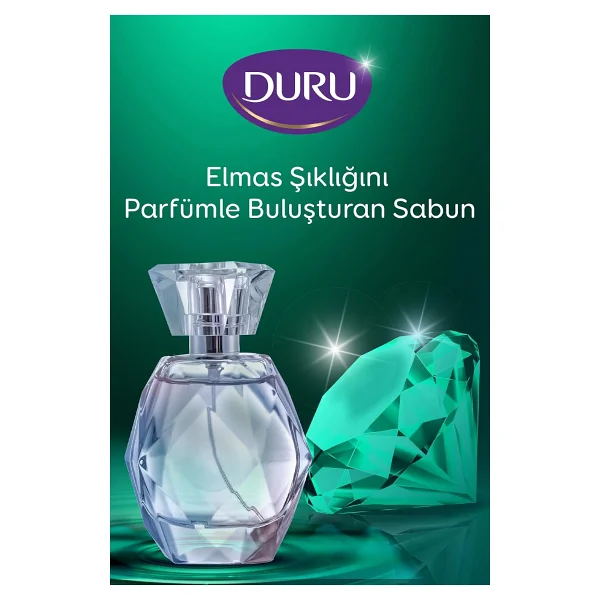 Duru Exotic Green Diamond 4x90 Gr Sabun - Görsel 2