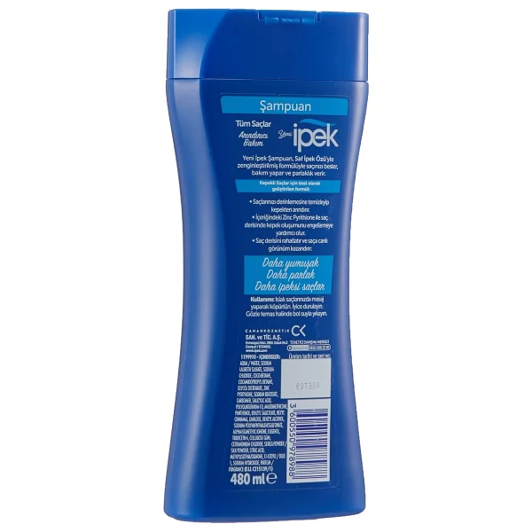 İpek Kepeğe Karşı Etkili Tüm Saçlar İçin Şampuan 480 Ml - Görsel 2