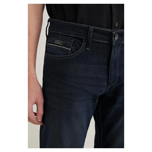 Mavi Hunter Mavi Black 00202-31891 Koyu Mavi Erkek Straight Jean - Görsel 4