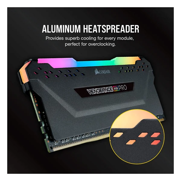 Corsair Vengeance RGB Pro 32 GB (2x16) 3200 MHz Cmw32gx4m2e3200c16 DDR4 RAM - Görsel 5