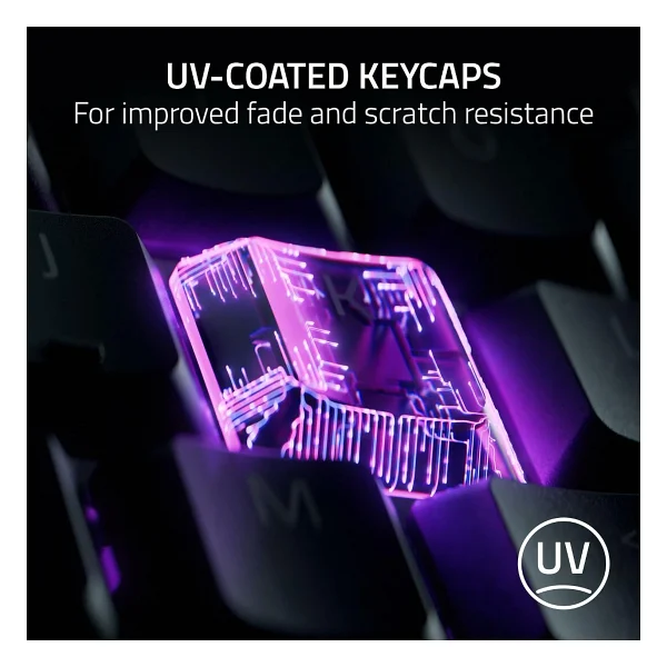 Razer Ornata V3 Tkl RGB Mecha-Membrane Switch Kablolu Oyuncu Klavyesi - Görsel 4