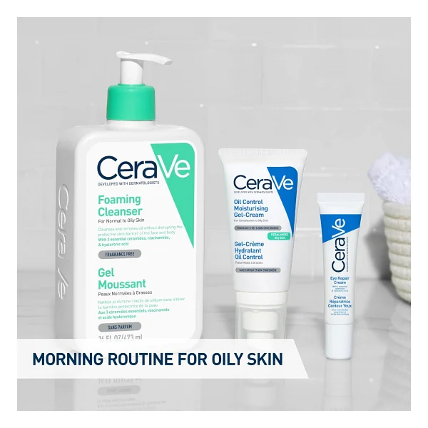 Cerave Yağlanma Karşıtı Nemlendirici 52 ml Yüz Kremi - Görsel 4