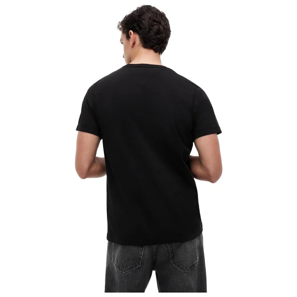 Tommy Jeans Tjm Slim Jersey C Neck Ext Erkek T-Shirt, Siyah, S - Görsel 2