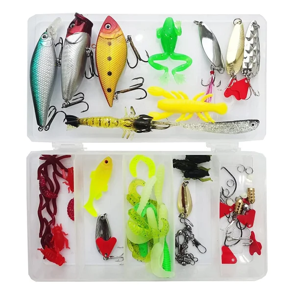 Valkyrie 78 Parça Rapala Jig Sahte Olta Yem Ve Aksesuar Seti Tatlı Ve Tuzlu Su Uyumlu - Görsel 3