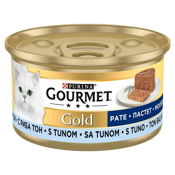 Gourmet Kıyılmış Ton Balıklı 85 gr 24'lü Yetişkin Konserve Kedi Maması - Görsel 6