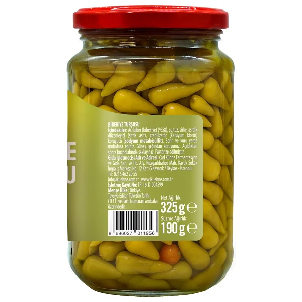 Kühne 325 gr / 370 ml Biberiye Turşusu - Görsel 2