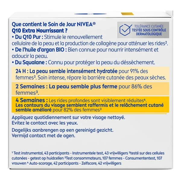Nivea Q10 Kırışık Karşıtı Gündüz Bakım Kremi Spf 15 50 Ml - Görsel 4