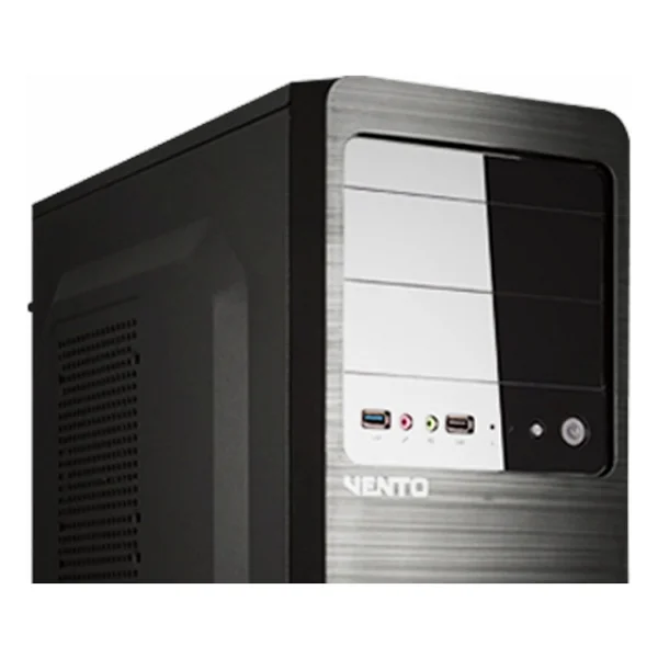 Vento VS114F 350W 1x8CM/2x12CM Fan ATX 1xUSB2.0/1xUSB3.0 Siyah Kasa - Görsel 2