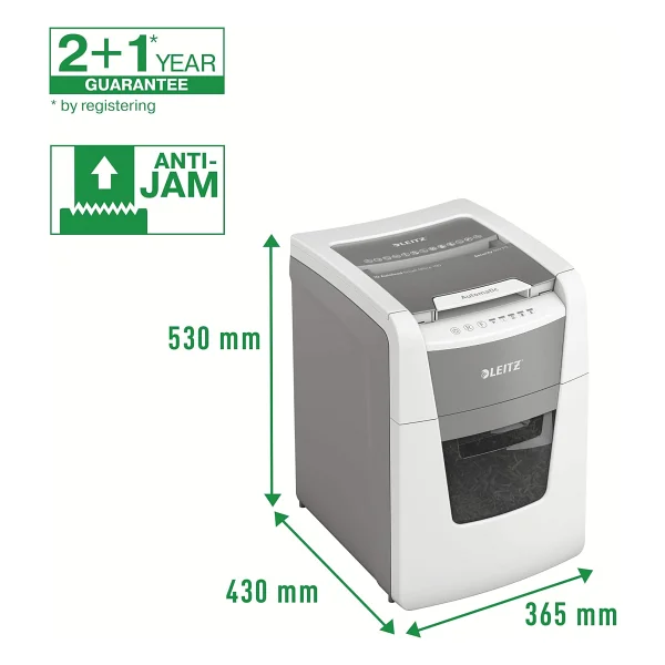 Leitz Iq Autofeed Office 100 P5 Evrak İmha Makinesi - Görsel 5