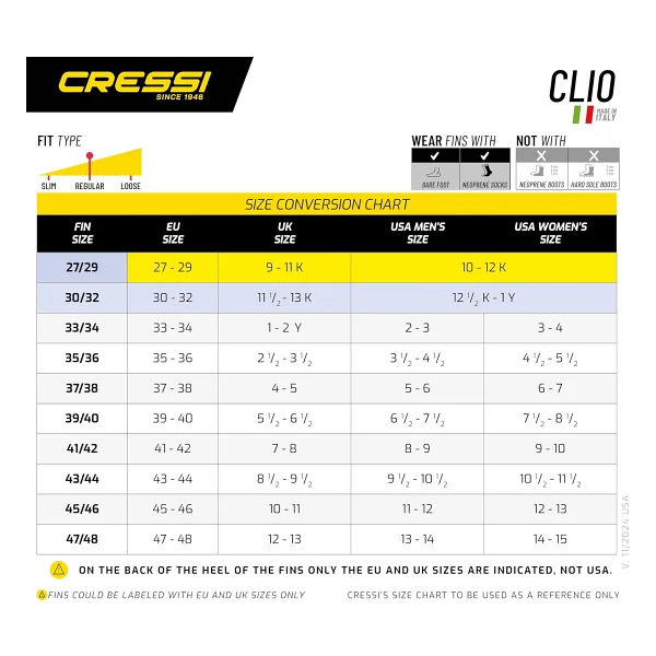 Cressi Clio Dalış Paleti - Görsel 6