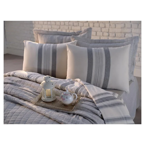 Doqu Home Special Gri 6 Parça Çeyiz Seti - Görsel 9